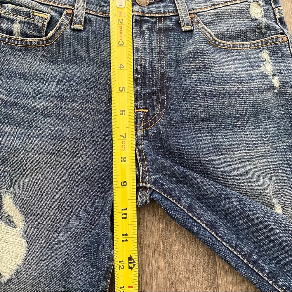 7 For All Mankind Gwenevere High Rise Skinny Jeans - Picture 8 of 9